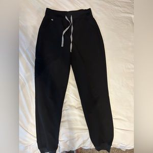 Figs Scrubs Joggers - Black